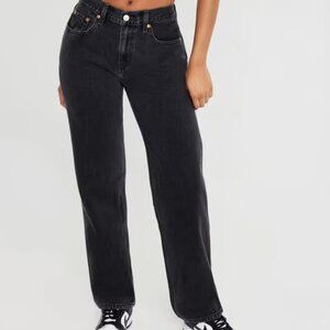Levi's Low Pro Straight in Black - Size 28